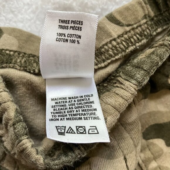 Carter’s Baby Shorts 3M | Brown Camo Print | GUC - Picture 8 of 15